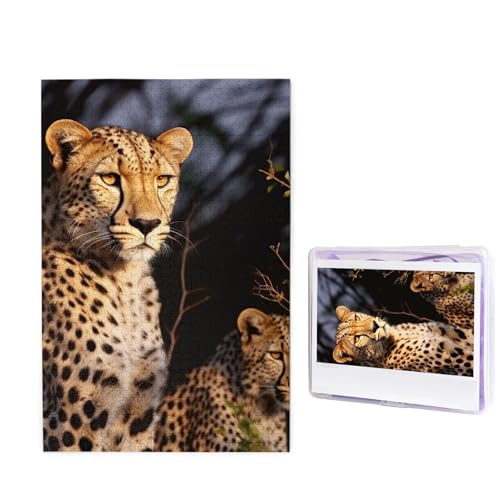 Wild Animal Leopard Puzzle für Erwachsene 1000 Teile, Holzpuzzle aus Fotos, herausfordernde Puzzles Perfekt für Spieleabende, Heimdekoration Puzzles Geschenk für Urlaub Geburtstag Wild Animal Leopard Puzzle für Erwachsene 1000 Teile, Holzpuzzle aus Fotos, herausfordernde Puzzles Perfekt für Spieleabende, Heimdekoration Puzzles Geschenk für Urlaub Geburtstag von BWLHJKE