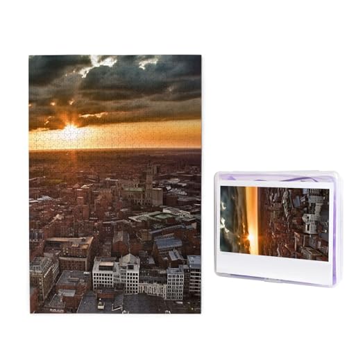 York City Sonnenuntergang Bilderpuzzle für Erwachsene 1000 Teile, Holzpuzzle aus Fotos, herausfordernde Puzzles Perfekt für Spieleabende, Heimdekoration Puzzles Geschenk für Urlaub Geburtstag York City Sonnenuntergang Bilderpuzzle für Erwachsene 1000 Teile, Holzpuzzle aus Fotos, herausfordernde Puzzles Perfekt für Spieleabende, Heimdekoration Puzzles Geschenk für Urlaub Geburtstag von BWLHJKE