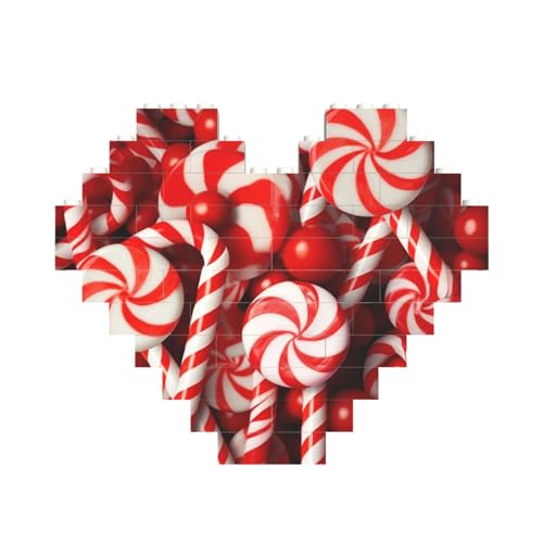 Zuckerstangen-Baustein-Puzzle, herzförmig, personalisierte Bilder-Puzzles, Foto-Puzzles für Erwachsene, 3D-Mikro-Bausteine für Heimdekoration, Ziegel-Set Zuckerstangen-Baustein-Puzzle, herzförmig, personalisierte Bilder-Puzzles, Foto-Puzzles für Erwachsene, 3D-Mikro-Bausteine für Heimdekoration, Ziegel-Set von BWLHJKE