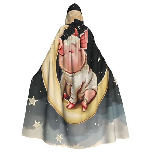 BWWHCCTI Bedruckter Kapuzenumhang mit Tiermotiven, Unisex, Erwachsene, Halloween, Cosplay, Kostüme, langer Kapuzenmantel BWWHCCTI Bedruckter Kapuzenumhang mit Tiermotiven, Unisex, Erwachsene, Halloween, Cosplay, Kostüme, langer Kapuzenmantel von BWWHCCTI