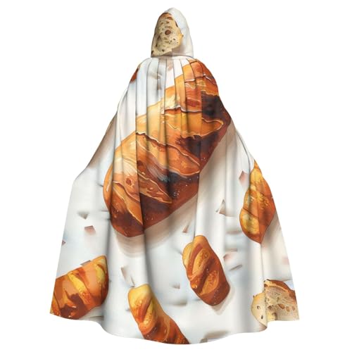 BWWHCCTI Umhang mit Kapuze für Erwachsene, Unisex, Erwachsene, Halloween, Cosplay, Kostüme, langer Kapuzenmantel von BWWHCCTI