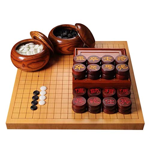 Go-Spiel Chinesisches Schachspiel Chinesisches Weiqi Zweiseitiges Brett 19 x 19 Doppelkonvexe Wolkenstücke(New Pieces) von BXHouP-BaiZTM