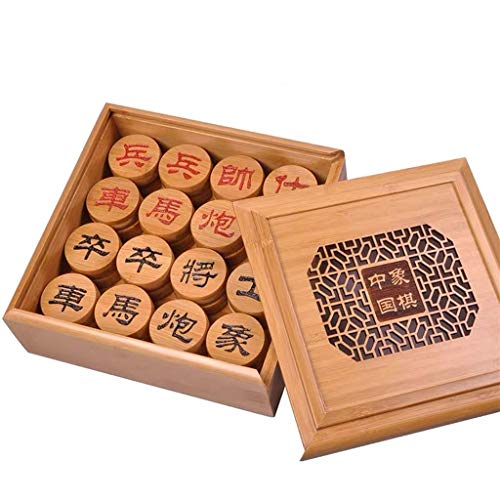 Xiangqi Brettspiele Chinesisches Schach Strategiespiele aus Bambus (6cm)(4.5cm/1.8") von BXHouP-BaiZTM
