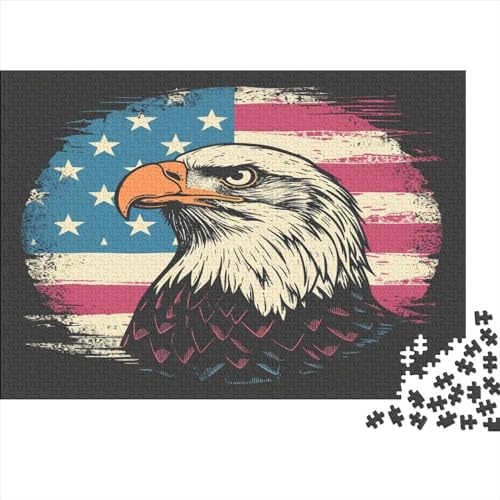Adler 1000 Teile Puzzle, Puzzles Für Erwachsene, 1000 Teile Puzzlespiel Für Jugendliche & Erwachsene Puzzlespiel Puzzel 1000pcs (75x50cm) von BXYAFEKUD