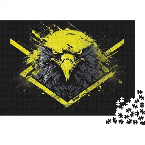 Adler Puzzle 1000 Teile Erwachsener Kniffel Spaß Für Die Ganze Familie - Abwechslungsreiche 1000 Puzzleteilige Motive Puzzlespiel Erwachsene, Puzzel 1000pcs (75x50cm) von BXYAFEKUD