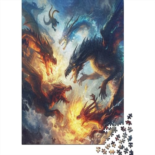 Adler Puzzle 1000 Teile Für Erwachsene Und Kinder Ab 14 Jahren Für Stressabbauer Puzzel 1000pcs (75x50cm) von BXYAFEKUD