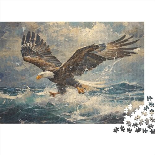 Adler Puzzlespiel 1000 Teile Erwachsene -Puzzle 1000 Stück Spiel Puzzles Für Erwachsene Kinder Puzzle Erwachsenen Puzzlespiel Puzzel 1000pcs (75x50cm) von BXYAFEKUD