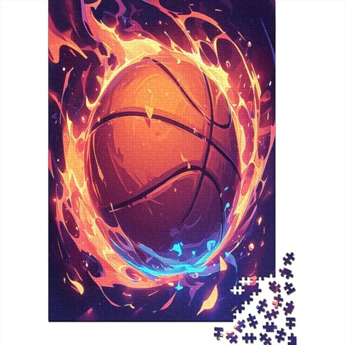 Basketball Puzzle 1000 Teile Puzzle Für Erwachsene Und Kinder Ab 14 Jahren Puzzel 1000pcs (75x50cm) von BXYAFEKUD