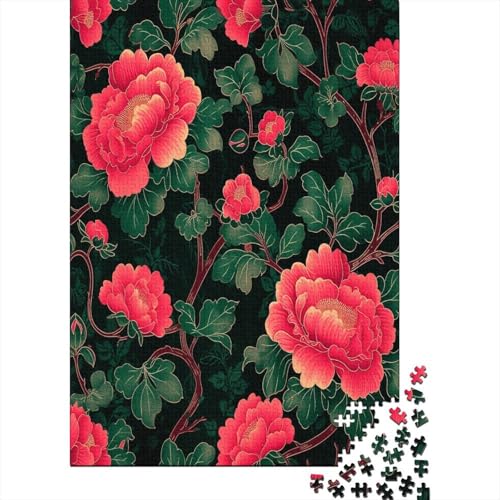 Blumes Puzzle 1000 Teile Für Erwachsene Und Kinder Ab 14 Jahren Für Stressabbauer Puzzel 1000pcs (75x50cm) von BXYAFEKUD
