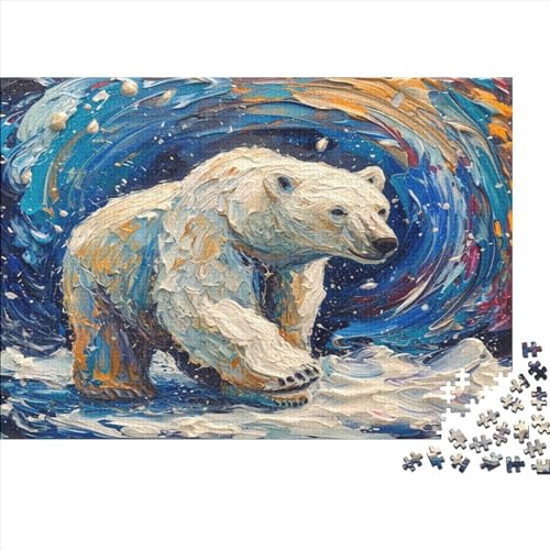 Brown Bär Puzzlespiel 1000 Teile Erwachsene -Puzzle 1000 Stück Spiel Puzzles Für Erwachsene Kinder Puzzle Erwachsenen Puzzlespiel Puzzel 1000pcs (75x50cm) von BXYAFEKUD