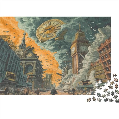 Der Big Ben in London Puzzles1000 Teile, Puzzle Für Erwachsene, Geschicklichkeitsspiel Für Die Ganze Familie, Klassische Puzzle,Geburtstagsgeschenk Erwachsenen Puzzlespiel Puzzel 1000pcs (75x50cm) von BXYAFEKUD