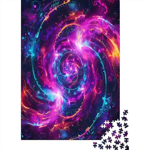 Die Spiralee der Musik Puzzle 1000 Teile Puzzle Für Erwachsene Und Kinder Ab 14 Jahren Puzzel 1000pcs (75x50cm) von BXYAFEKUD