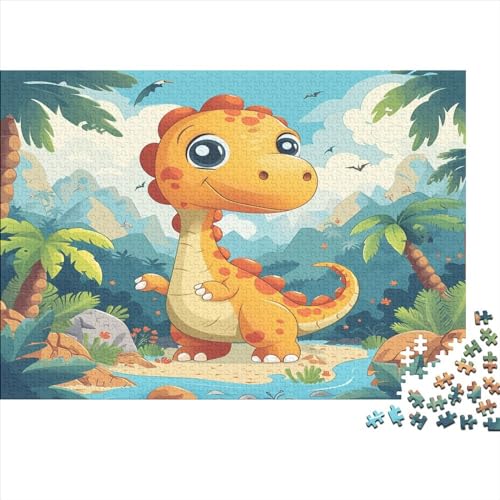 Dinosaurier Puzzle 1000 Teile Erwachsener Kniffel Spaß Für Die Ganze Familie - Abwechslungsreiche 1000 Puzzleteilige Motive Puzzlespiel Erwachsene, Puzzel 1000pcs (75x50cm) von BXYAFEKUD