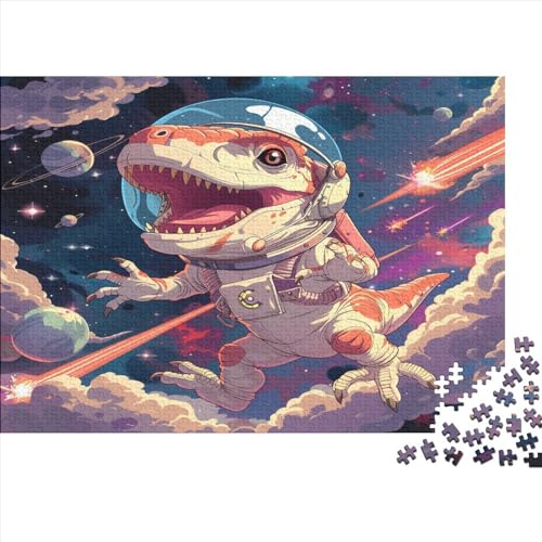 Dinosaurier Puzzlespiel 1000 Teile Puzzle Für Erwachsene Und Kinder Ab 14 Jahren, Puzzle-Motiv Erwachsenen Puzzlespiel Puzzel 1000pcs (75x50cm) von BXYAFEKUD