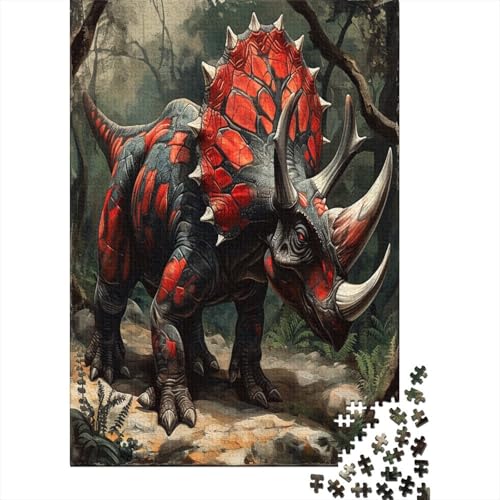 Dinosaurier Puzzlespiel 1000 Teile Puzzles Für Erwachsene Lernspiel Herausforderung Spielzeug 1000 Teile Puzzles Für Erwachsene Kinder Erwachsenen Puzzlespiel Puzzel 1000pcs (75x50cm) von BXYAFEKUD