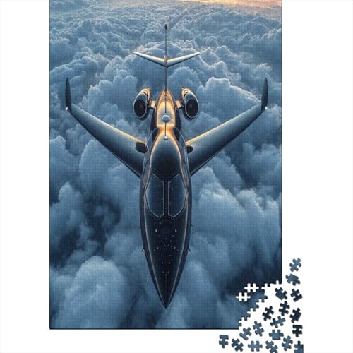 Flugzeug Puzzle 1000 Teile Puzzle Für Erwachsene Und Kinder Ab 14 Jahren Puzzel 1000pcs (75x50cm) von BXYAFEKUD