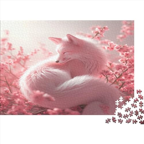 Fuchs Puzzle 1000 Teile Puzzles Für Erwachsene Lernspiel Herausforderungsspielzeug 1000-teilige Puzzlespiel Für Erwachsene Kinder Puzzel 1000pcs (75x50cm) von BXYAFEKUD