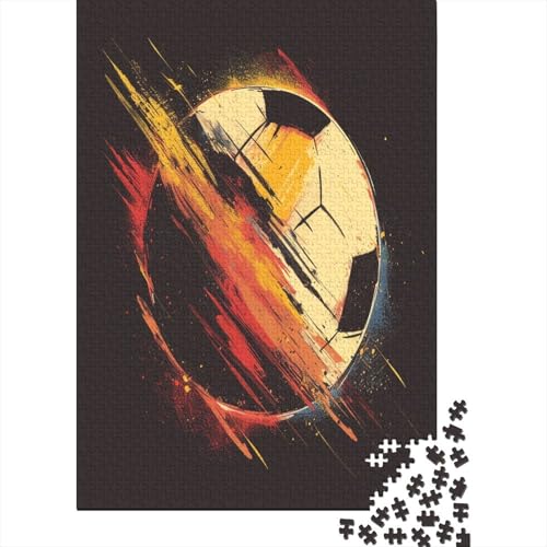 Fußball Puzzle 1000 Teile Puzzle Für Erwachsene Und Kinder Ab 14 Jahren Puzzel 1000pcs (75x50cm) von BXYAFEKUD