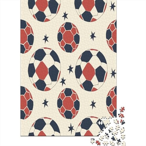 Fußball Puzzlespiel 1000 Teile Erwachsene -Puzzle 1000 Stück Spiel Puzzles Für Erwachsene Kinder Puzzle Erwachsenen Puzzlespiel Puzzel 1000pcs (75x50cm) von BXYAFEKUD