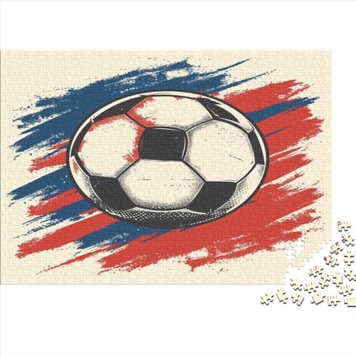 Fußball Puzzlespiel 1000 Teile Erwachsene -Puzzle 1000 Stück Spiel Puzzles Für Erwachsene Kinder Puzzle Erwachsenen Puzzlespiel Puzzel 1000pcs (75x50cm) von BXYAFEKUD