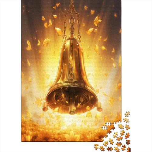 Glocke Puzzle 1000 Teile Puzzle Für Erwachsene Und Kinder Ab 14 Jahren Puzzel 1000pcs (75x50cm) von BXYAFEKUD