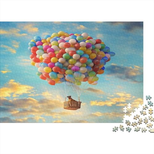 Heißluftballon Puzzle 1000 Teile Erwachsener Kniffel Spaß Für Die Ganze Familie - Abwechslungsreiche 1000 Puzzleteilige Motive Puzzle Erwachsene, Puzzel 1000pcs (75x50cm) von BXYAFEKUD