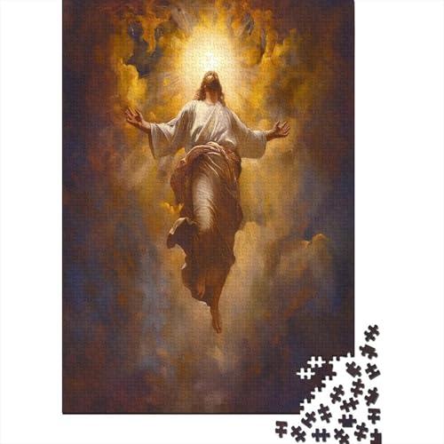 Jesus Puzzle 1000 Teile Puzzle Für Erwachsene Und Kinder Ab 14 Jahren Puzzel 1000pcs (75x50cm) von BXYAFEKUD