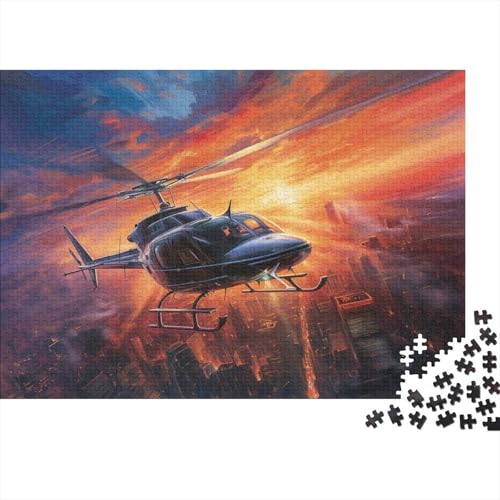Kampfhubschrauber Puzzle 1000 Teile Erwachsener Kniffel Spaß Für Die Ganze Familie - Abwechslungsreiche 1000 Puzzleteilige Motive Puzzlespiel Erwachsene, Puzzel 1000pcs (75x50cm) von BXYAFEKUD