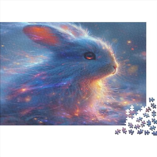 Kaninchen Puzzle 1000 Teile Erwachsene, Puzzlespiel Jigsaw Puzzles Erwachsenen Puzzlespiel Puzzel 1000pcs (75x50cm) von BXYAFEKUD
