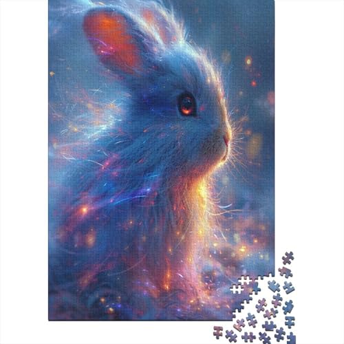 Kaninchen Puzzlespiel 1000 Teile Puzzle Für Erwachsene Und Kinder Ab 14 Jahren, Puzzle-Motiv Erwachsenen Puzzlespiel Puzzel 1000pcs (75x50cm) von BXYAFEKUD