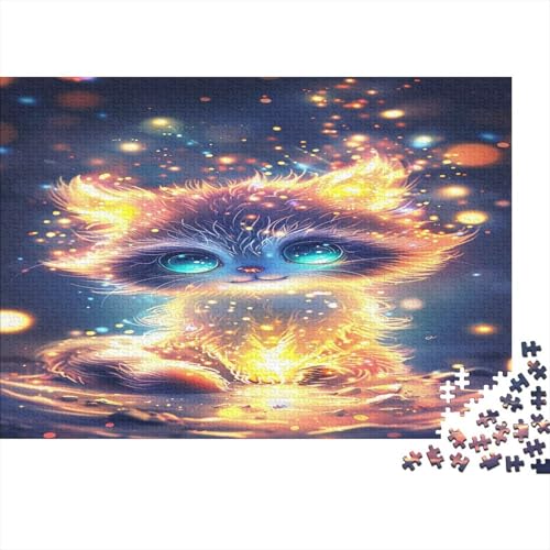 Kat 1000 Stück Puzzles Für Erwachsene Teenager Stress Abbauen Familien-Puzzlespiel 1000-teiliges Puzzle Kinder Lernspiel Spielzeug Geschenk Puzzel 1000pcs (75x50cm) von BXYAFEKUD
