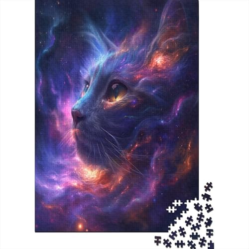 Kat Puzzle 1000 Teile,Puzzlespiel Für Erwachsene,Impossible Puzzle,Puzzle Geschicklichkeitsspiel Für Die Ganze Familie, Geschenke Für Männer/Frauen Erwachsenen Puzzel 1000pcs (75x50cm) von BXYAFEKUD