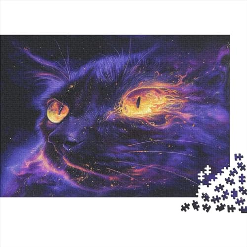 Kat Puzzle 1000 Teile Für Erwachsene Und Kinder Ab 14 Jahren Für Stressabbauer Puzzel 1000pcs (75x50cm) von BXYAFEKUD