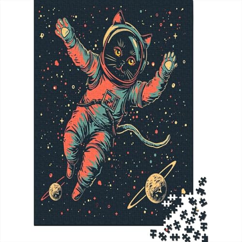 Kat Puzzle 1000 Teile Puzzle Für Erwachsene Und Kinder Ab 14 Jahren Puzzel 1000pcs (75x50cm) von BXYAFEKUD