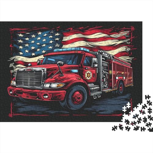 LKW Puzzle 1000 Teile Erwachsener Kniffel Spaß Für Die Ganze Familie - Abwechslungsreiche 1000 Puzzleteilige Motive Puzzlespiel Erwachsene, Puzzel 1000pcs (75x50cm) von BXYAFEKUD