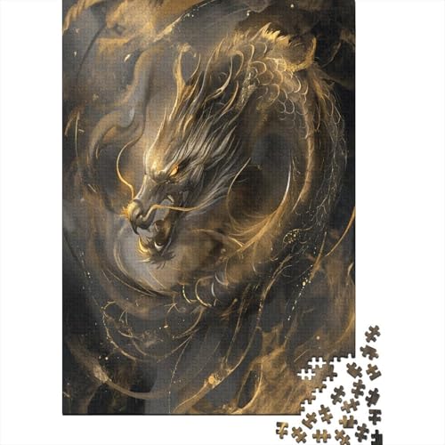 Loong 1000 Teile,Impossible Puzzle,Geschicklichkeitsspiel Für Die Ganze Familie, Erwachsenen Puzzlespiel Puzzel 1000pcs (75x50cm) von BXYAFEKUD