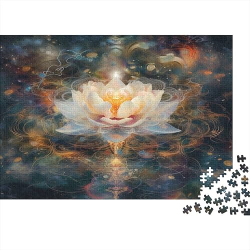 Lotus Puzzlespiel 1000 Teile Für Erwachsene, Einzigartige Kunstwerke Und Vorlage - Geburtstagsgeschenk - Spaßige Puzzles Mit Überraschung Von Puzzle in A Bag Puzzel 1000pcs (75x50cm) von BXYAFEKUD