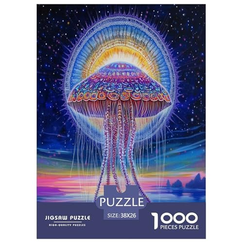 Medulen Puzzles 1000 Teile Schwer Puzzle Spielzeug Lernspiel Impossible Herausforderungsspielzeug Für Erwachsene Kinder 38x26cm/1000pcs von BXYAFEKUD