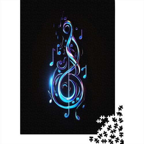 Musiknotation Puzzle 1000 Teile Puzzle Für Erwachsene Und Kinder Ab 14 Jahren Puzzel 1000pcs (75x50cm) von BXYAFEKUD