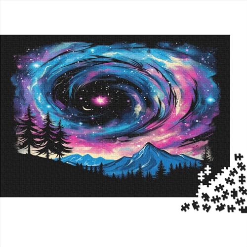 Nordlichter Puzzle 1000 Teile Erwachsener Kniffel Spaß Für Die Ganze Familie - Abwechslungsreiche 1000 Puzzleteilige Motive Puzzle Erwachsene, Puzzel 1000pcs (75x50cm) von BXYAFEKUD
