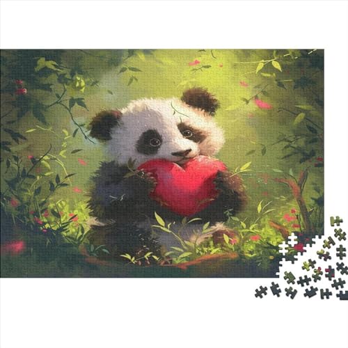Panda Puzzlespiel 1000 Teile Puzzle Für Erwachsene Und Kinder Ab 14 Jahren, Erwachsenen Puzzlespiel Puzzel 1000pcs (75x50cm) von BXYAFEKUD