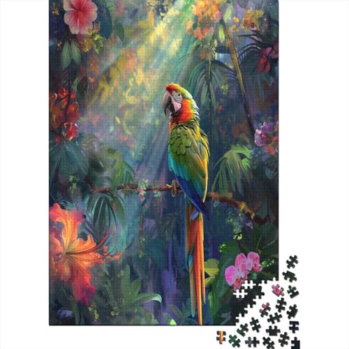 Papagei Puzzlespiel 1000 Teile Für Erwachsene, Einzigartige Kunstwerke Und Vorlage - Geburtstagsgeschenk - Spaßige Puzzles Mit Überraschung Von Puzzle in A Bag Puzzel 1000pcs (75x50cm) von BXYAFEKUD