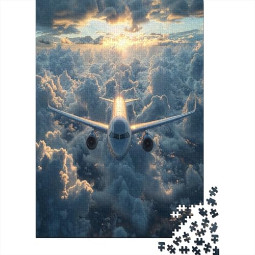 Passenger Luftfahrzeuge Puzzle 1000 Teile Erwachsener Kniffel Spaß Für Die Ganze Familie - Abwechslungsreiche 1000 Puzzleteilige Motive Puzzlespiel Erwachsene, Puzzel 1000pcs (75x50cm) von BXYAFEKUD