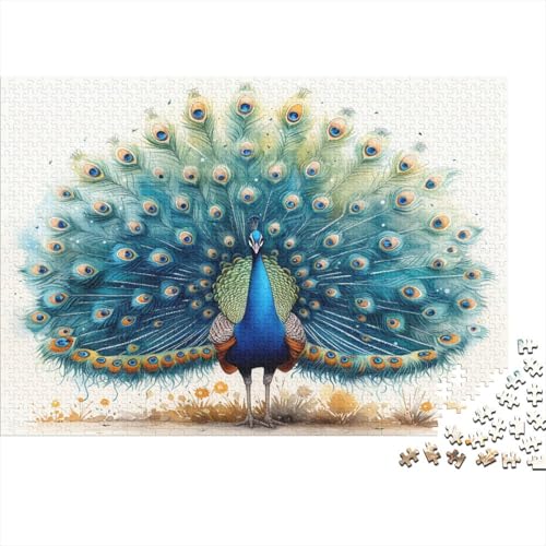 PeaSchwanz Puzzle 1000 Teile Puzzle Für Erwachsene Und Kinder Ab 14 Jahren Puzzel 1000pcs (75x50cm) von BXYAFEKUD