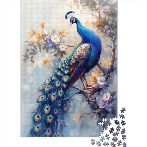 PeaSchwanz Puzzlespiel 1000 Teile Für Erwachsene, Einzigartige Kunstwerke Und Vorlage - Geburtstagsgeschenk - Spaßige Puzzles Mit Überraschung Von Puzzle in A Bag Puzzel 1000pcs (75x50cm) von BXYAFEKUD