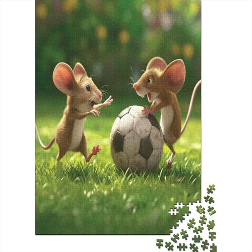 Ratte Puzzle 1000 Teile Puzzles Für Erwachsene Lernspiel Herausforderungsspielzeug 1000-teilige Puzzlespiel Für Erwachsene Kinder Puzzel 1000pcs (75x50cm) von BXYAFEKUD