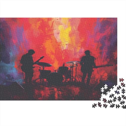 Schlagzeug Puzzle 1000 Teile Erwachsene Puzzles Für Erwachsene Klassische Puzzles 1000 Teile Erwachsene Puzzlespiel Schwer Pädagogisches Spielzeug Erwachsene Kinder Puzzel 1000pcs (75x50cm) von BXYAFEKUD