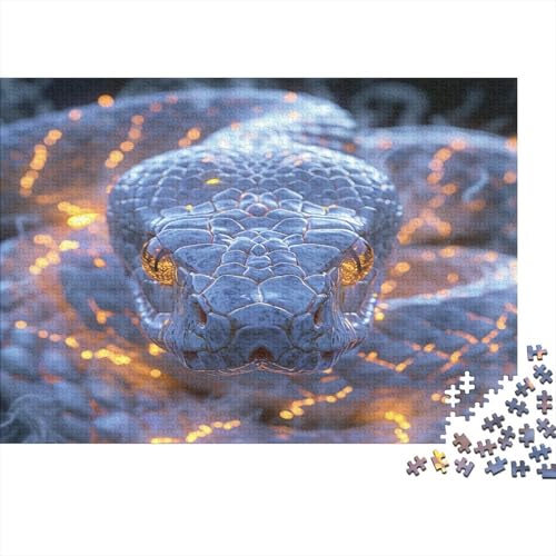 Schlange Puzzlespiel 1000 Teile Puzzles Für Erwachsene Lernspiel Herausforderung Spielzeug 1000 Teile Puzzles Für Erwachsene Kinder Erwachsenen Puzzlespiel Puzzel 1000pcs (75x50cm) von BXYAFEKUD