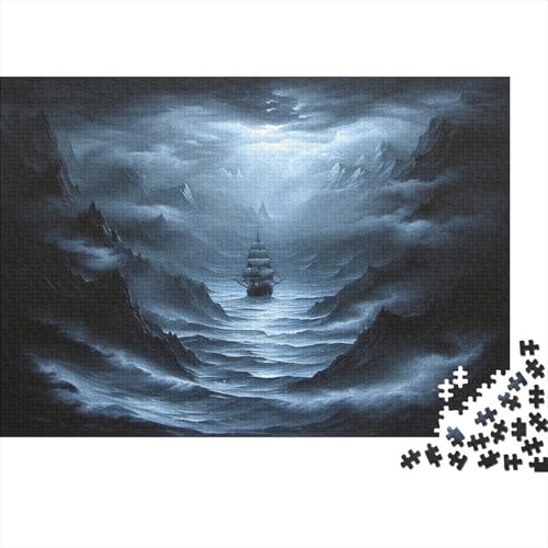 Segelboot Puzzle 1000 Teile Erwachsene Puzzles Für Erwachsene Klassische Puzzles 1000 Teile Erwachsene Puzzlespiel Schwer Pädagogisches Spielzeug Erwachsene Kinder Puzzel 1000pcs (75x50cm) von BXYAFEKUD