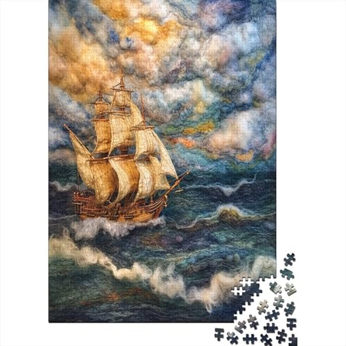 Segelboot Puzzlespiel 1000 Teile Puzzles Für Erwachsene Lernspiel Herausforderung Spielzeug 1000 Teile Puzzles Für Erwachsene Kinder Erwachsenen Puzzlespiel Puzzel 1000pcs (75x50cm) von BXYAFEKUD